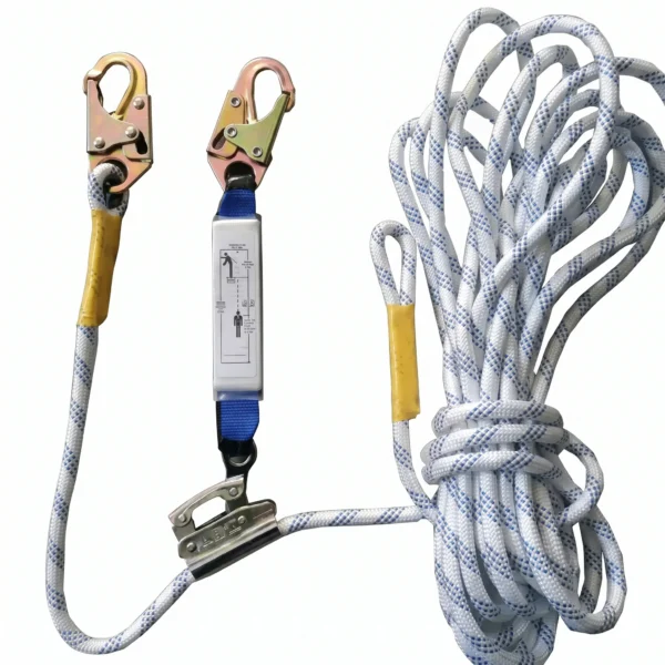Adjustable Lanyard with/ Shock Absorber