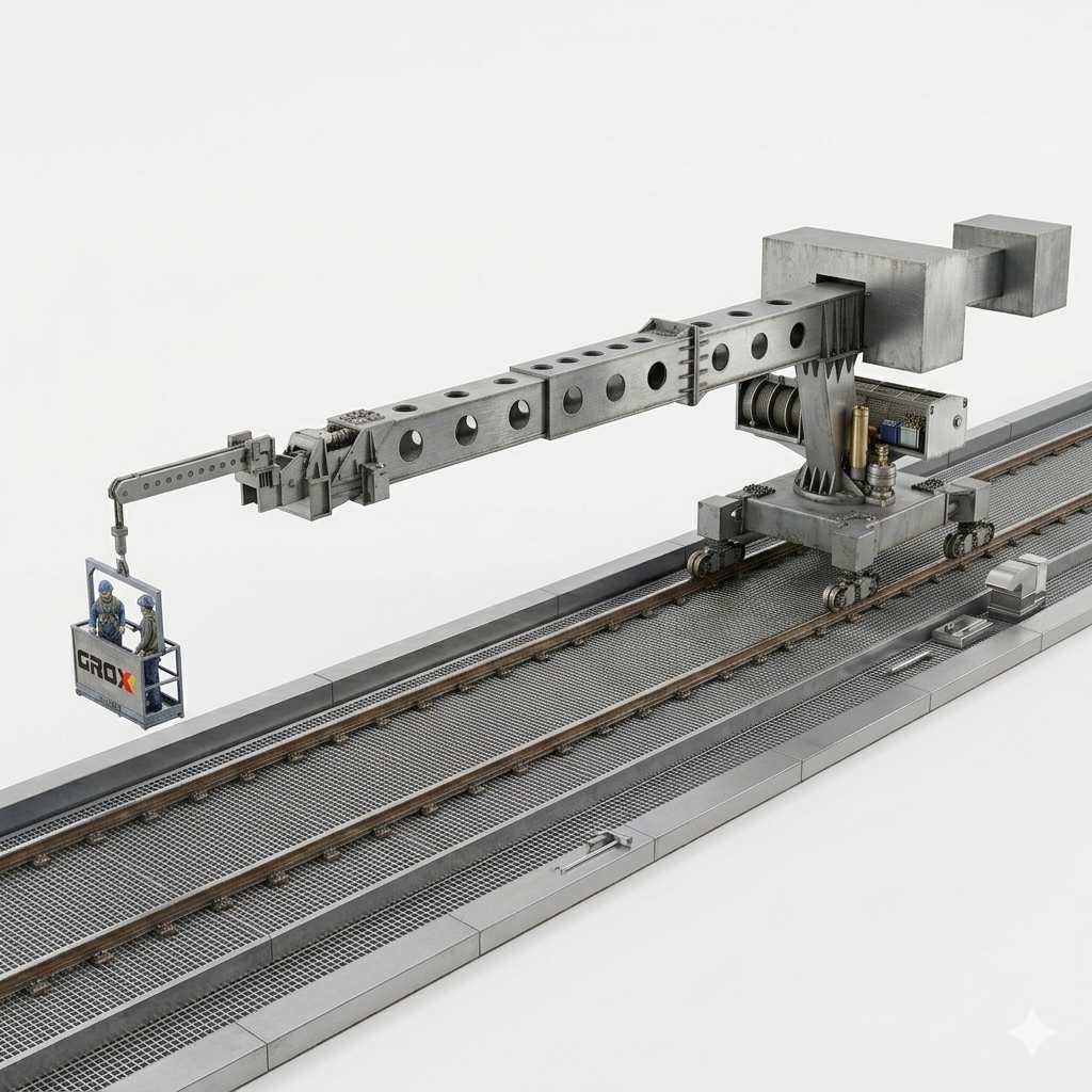 Telescopic Boom with Approaching System