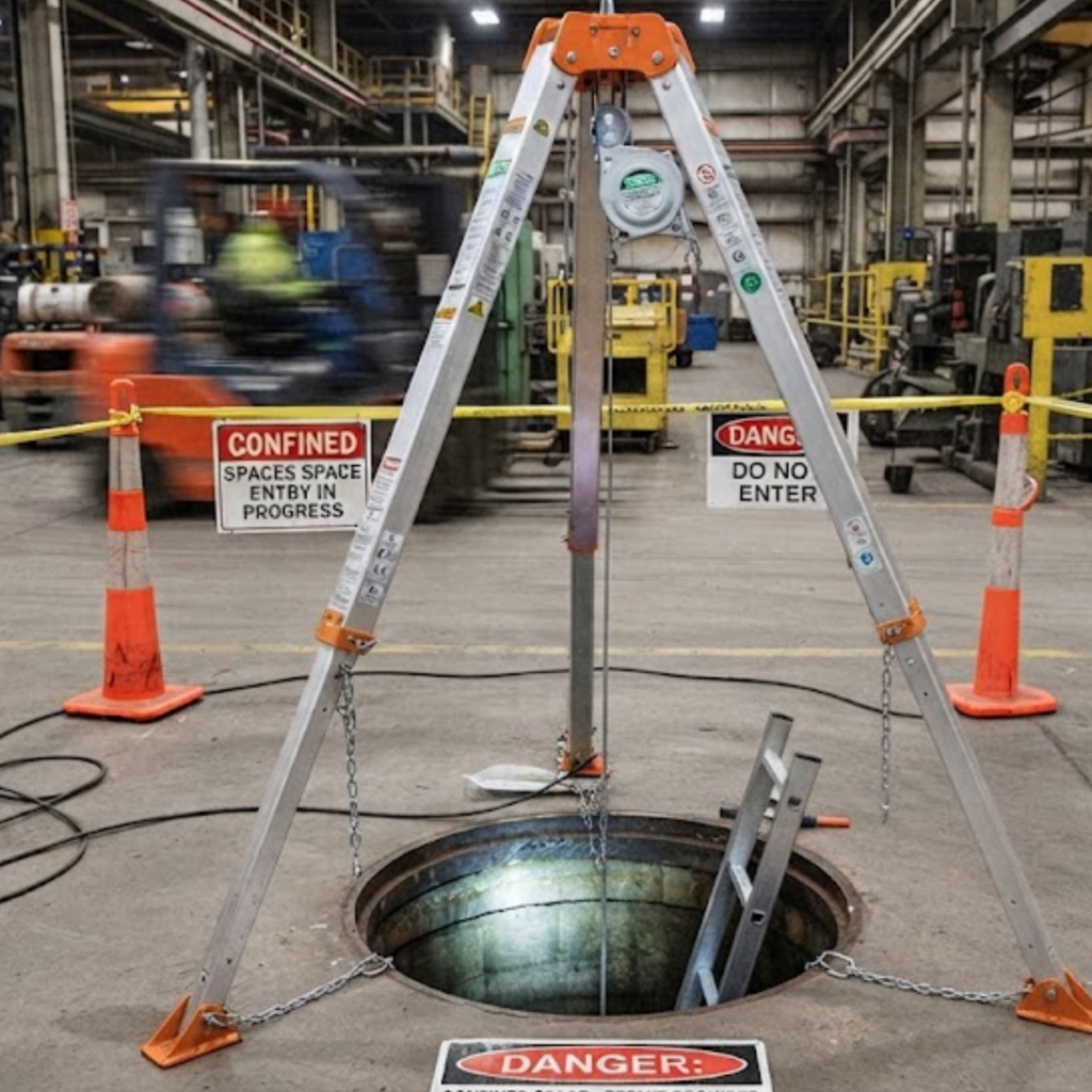 Confined Space Tripod