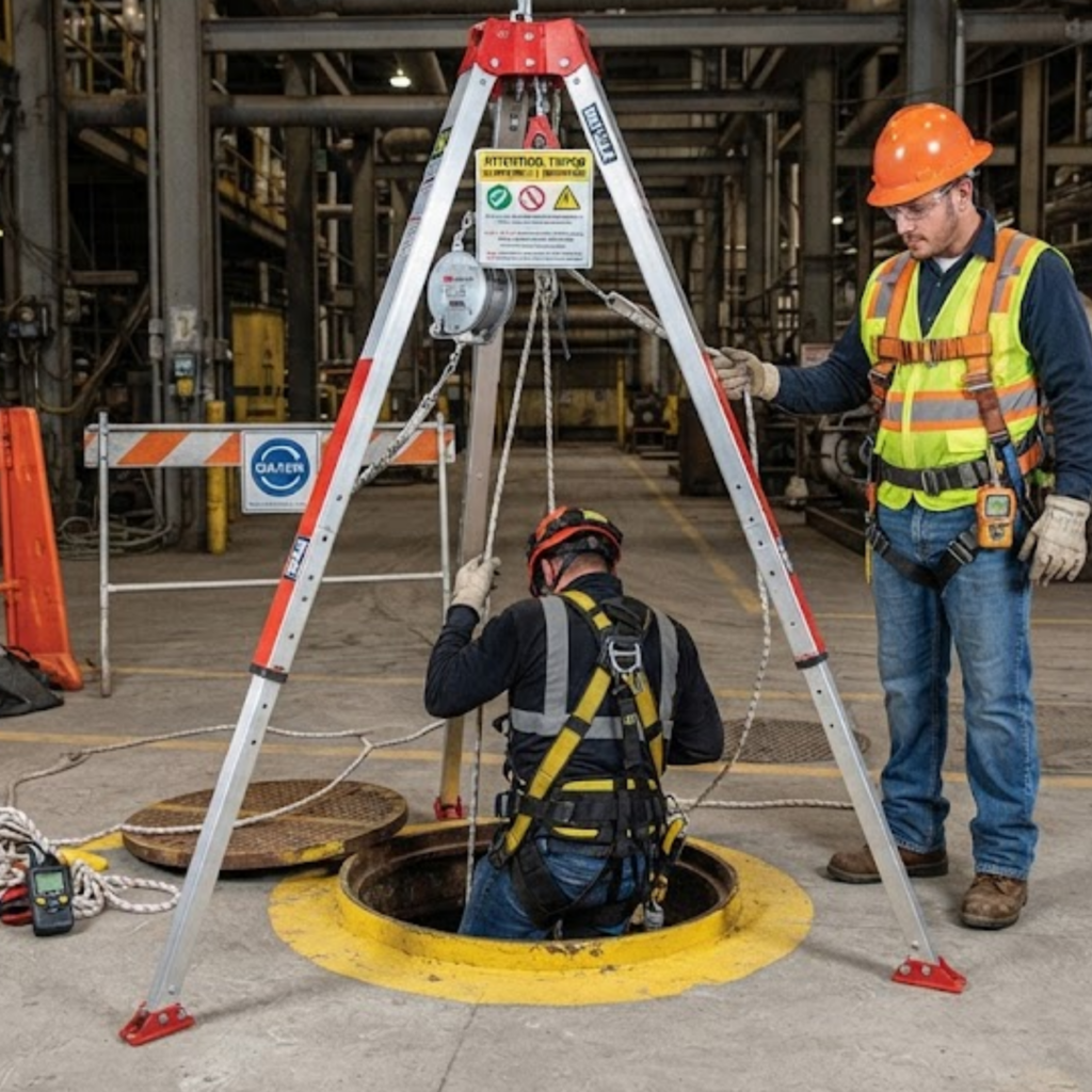 Confined Space Tripod Compatibility Important