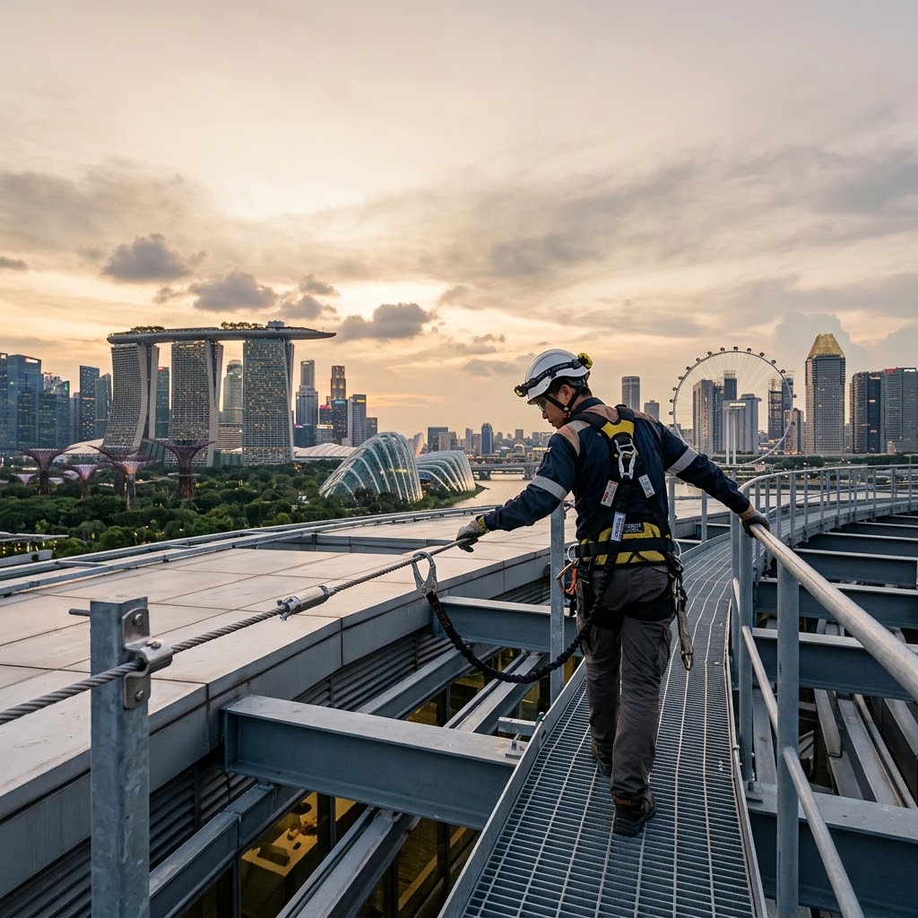 Fall Arrest Systems in Singapore – Complete Height Safety Solutions​