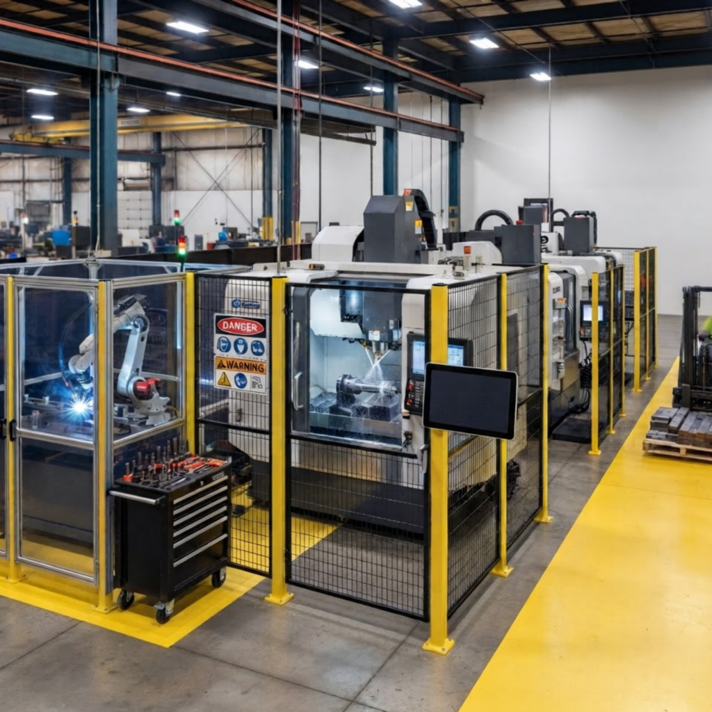 Industrial Safety Fence Systems features